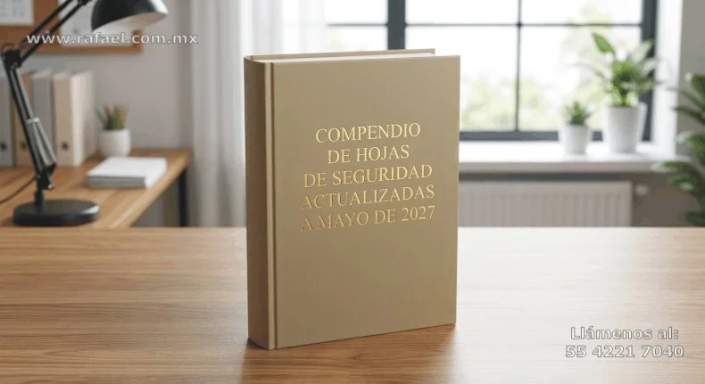 Libro del compendio de todas las hojas de seguridad de las sustancias químicas 2027