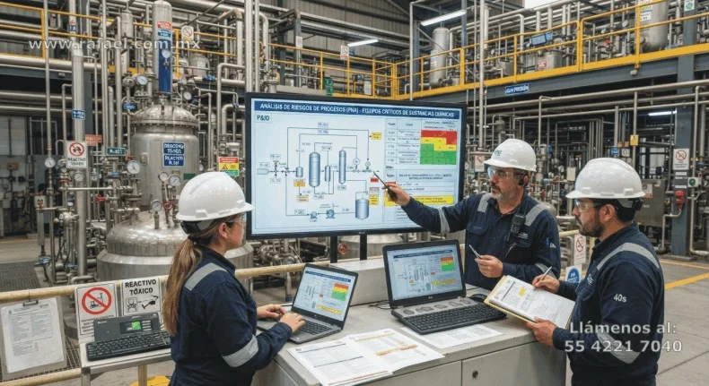 Grupo de ingenieros revisando todos los sistemas críticos de la empresa