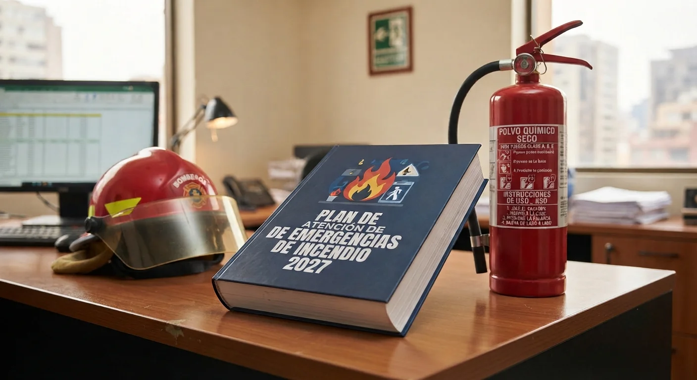Documento estructurado del Plan de Atención de Emergencias de Incendio listo para revisión
