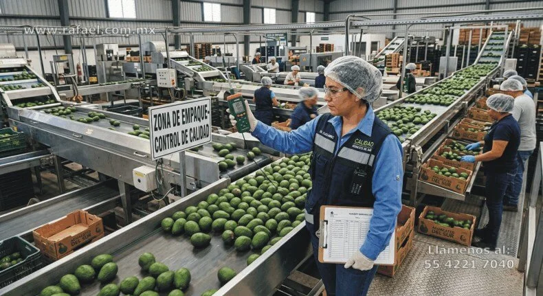 Monitoreo y registro de la humedad relativa en una planta productora de aguacate