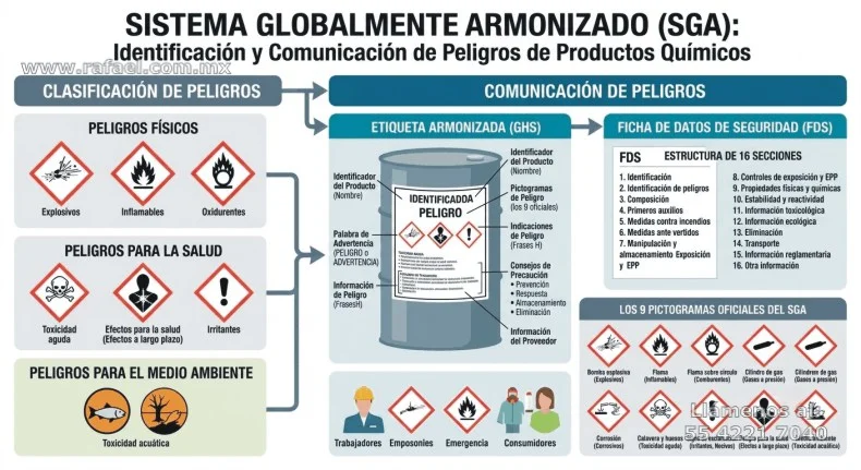 Mantener actualizado el sistema armonizado de identificación y comunicación de peligros
